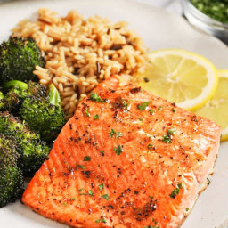 Broiled Salmon Fillets