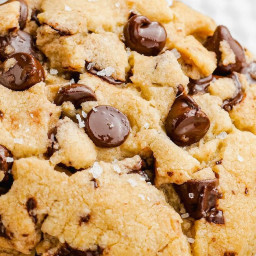 Brown Butter Chocolate Chip Cookies: Giant Cookies with Chewy Centers!