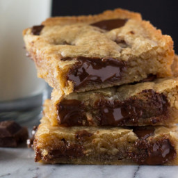 Brown Butter Chocolate Chunk Blondies