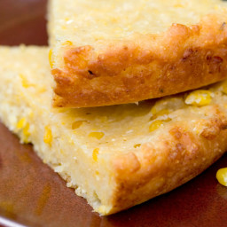 Brown Butter Cornbread With Farmer Cheese and Thyme