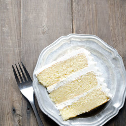 Brown Butter Layer Cake with Salted Bourbon Buttercream