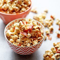 Brown Butter Maple Bacon Popcorn