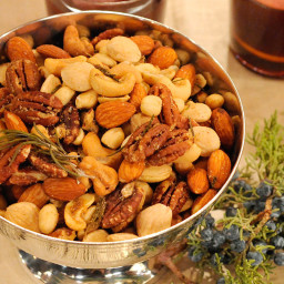 Brown-Butter Nut Mix with Rosemary and Thyme