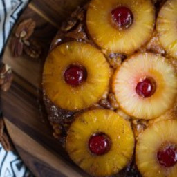 Brown Butter Pineapple Upside-Down Cake