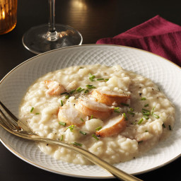 Brown Butter Risotto with Lobster