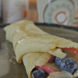 Brown Rice Crepes (gluten-free, dairy-free)