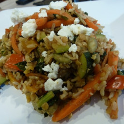 Brown Rice, Lentils & Kale