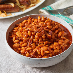 Brown Sugar and Bacon Slow Cooker Baked Beans