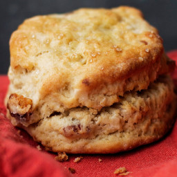 Brown Sugar Bacon Biscuits