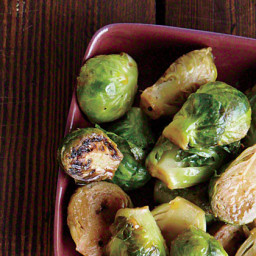Browned Butter and Lemon Brussels Sprouts