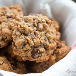 Browned Butter Oatmeal Chocolate Chip Cookie