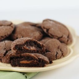 Brownie Like Rolo Cookies