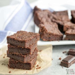 Brownies without Eggs (Gluten-Free, Dairy-Free, Keto)