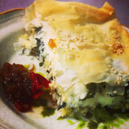 Browns Silverbeet and Feta Pie