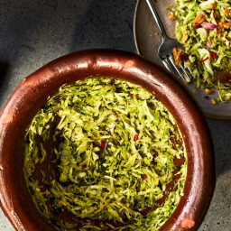 Bruised Cabbage-and-Herb Salad with Spicy Fish Sauce Dressing