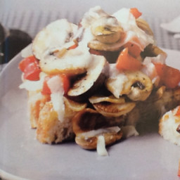 Bruschetta With Skillet-seared Mushrooms And Grana Padano