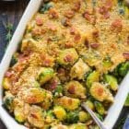 Brussel Sprouts Gratin