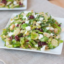 Brussels Sprout Chopped Salad
