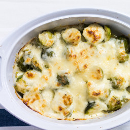Brussels Sprouts Au Gratin