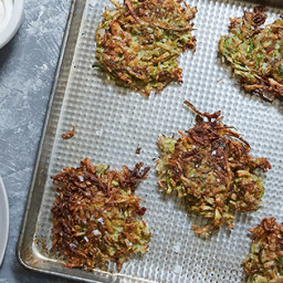 Brussels Sprouts Latkes Are the Ultimate Side Dish