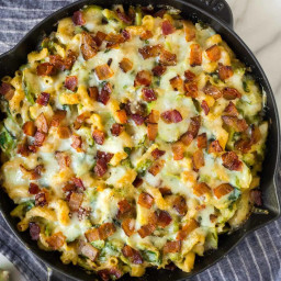 Brussels Sprouts Mac and Cheese