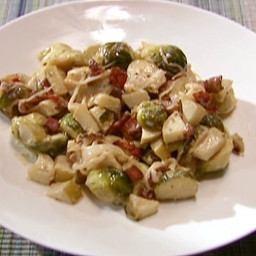 Brussels Sprouts with Bacon and Cheese