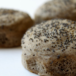 Buckwheat English Muffin Buns