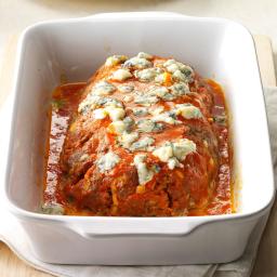 Buffalo Blue Cheese Meat Loaf