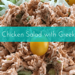 Buffalo Chicken Salad with Greek Yogurt