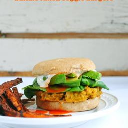 Buffalo Ranch Veggie Burgers