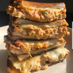 Buffalo Tuna Melt, or What to Make When You Accidentally Skip Dinner