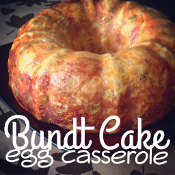 Bundt Cake Egg Casserole