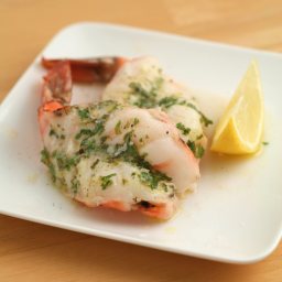 Butter and Herb Poached Shrimp