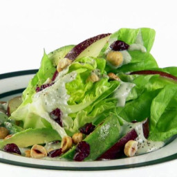 Butter Lettuce Salad with Gorgonzola and Pear Dressing