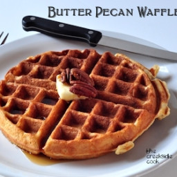 Butter Pecan Waffles