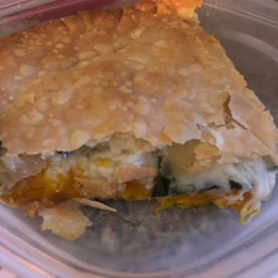 Buttercup Squash and Spinach Pie