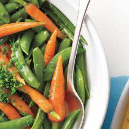 Buttered Snap Peas and Carrots