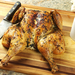 Butterflied Roasted Chicken With Quick Jus Recipe