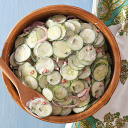 Buttermilk Cucumber Salad