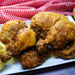 Buttermilk Fried Chicken With Spicy Honey Drizzle