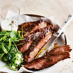 Buttermilk Jalapeno And Coriander Char Grilled Steaks