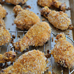 Buttermilk Oven “Fried” Chicken + Cookbook Giveaway!