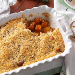 Butternut Gratin with Parmesan-Sage Topping