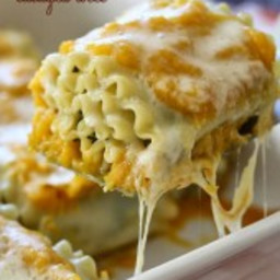 Butternut Squash and Spinach Lasagna Rolls