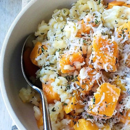 Butternut Squash Risotto with Parmesan