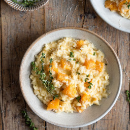 Butternut Squash Risotto With Thyme