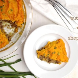 Butternut Squash + Sweet Potato Shepherd's Pie