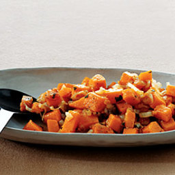 Butternut Squash with Shallots and Sage
