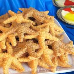 Butterscotch Crunch Starfish - Beach Themed Party Treats