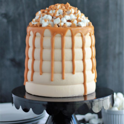 Butterscotch Marshmallow Cake